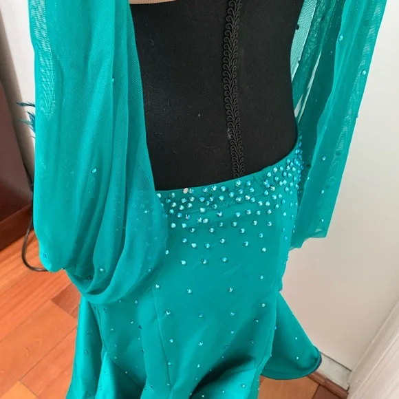 NWOT amazing Latin Ballroom Competition dress - Picture 7 of 11